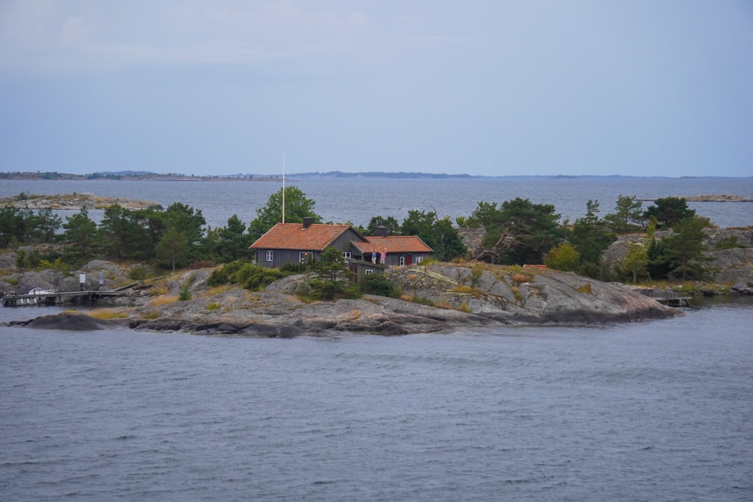 Vue de Ålands fiskeklubbar