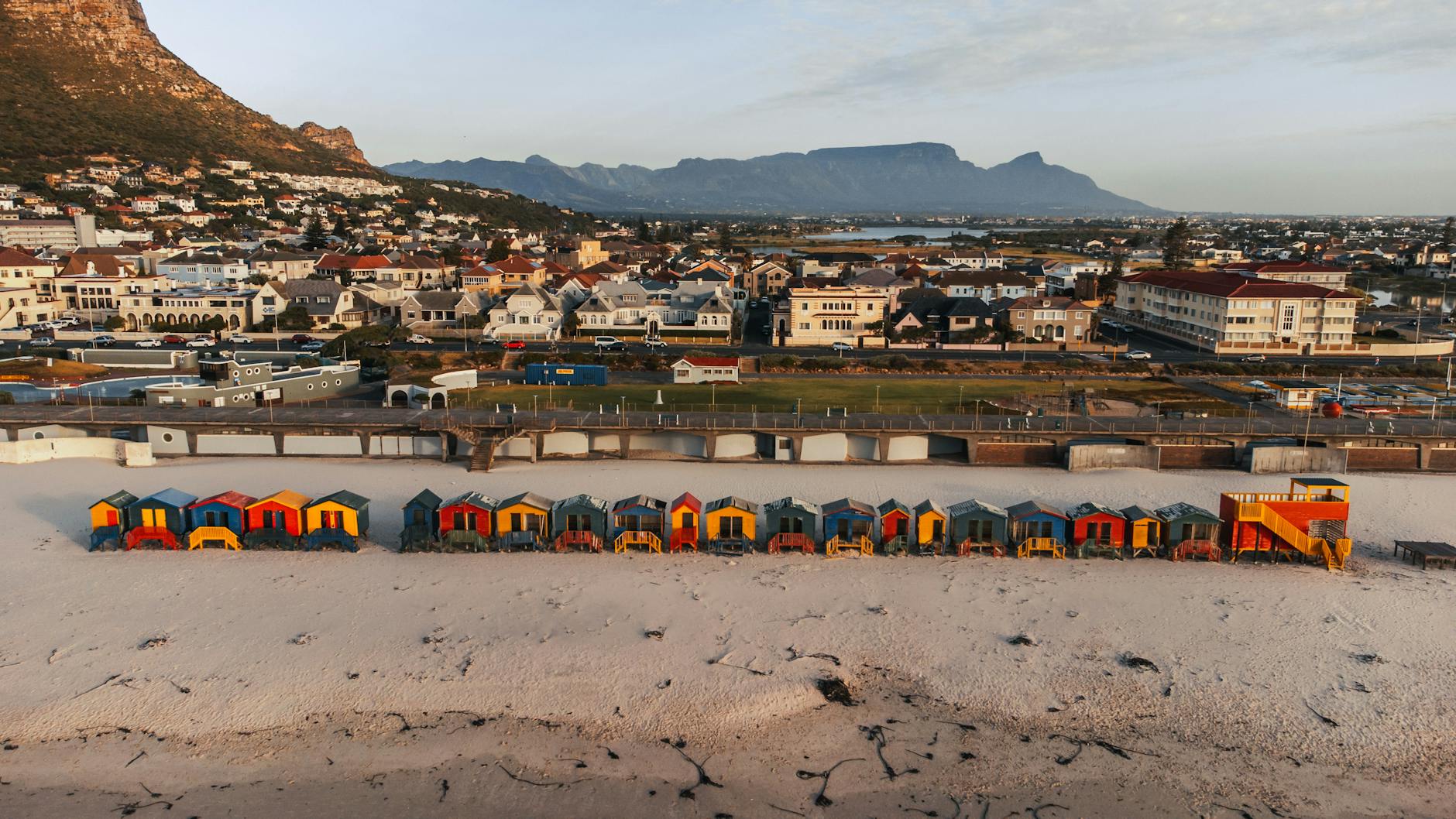 Paysage de Muizenberg