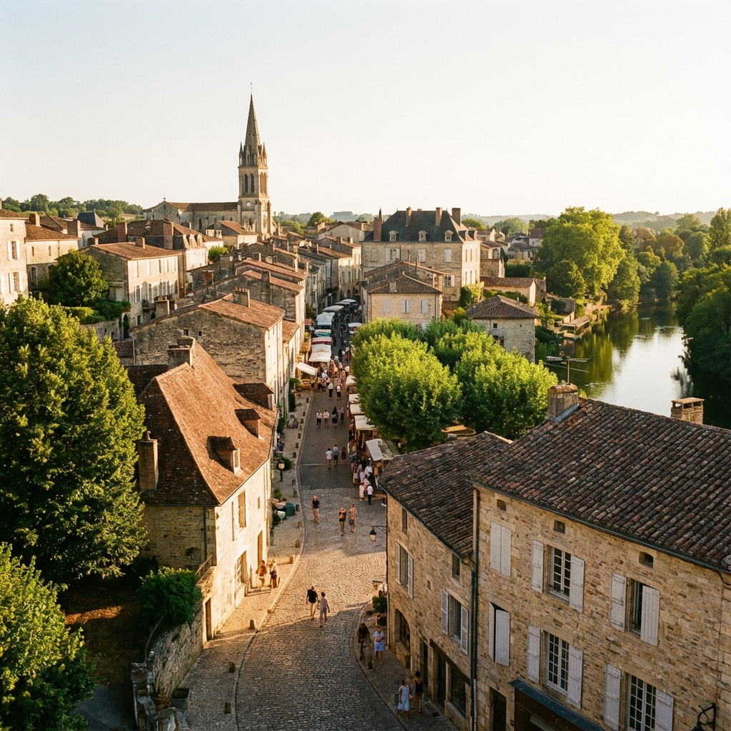 Vue de Pauillac